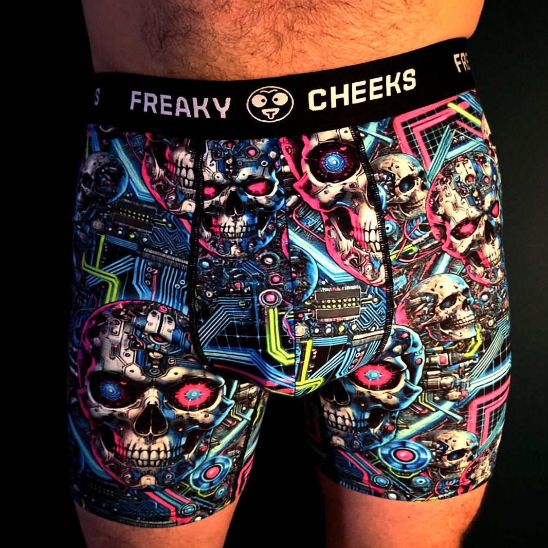 Men's Underwear Subscription UK | Funky Boxer Shorts | Freaky Cheeks