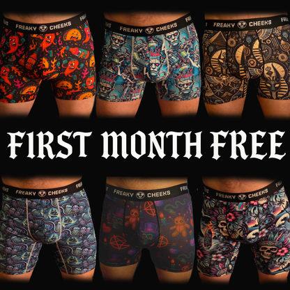 Freaky Cheeks Monthly Subscription
